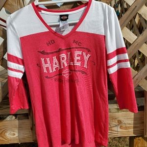 Baseball type shirt